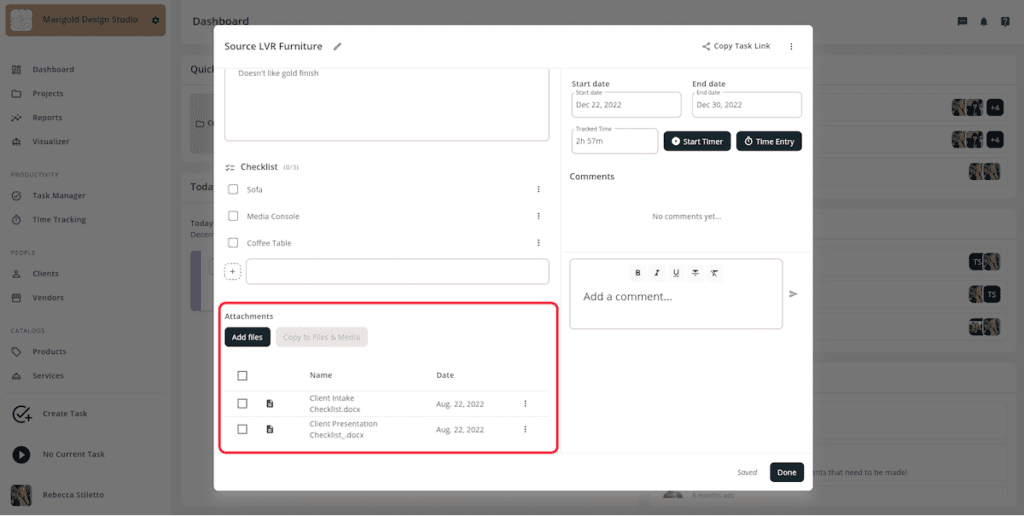 Task Management for Interior Designers - Now available!